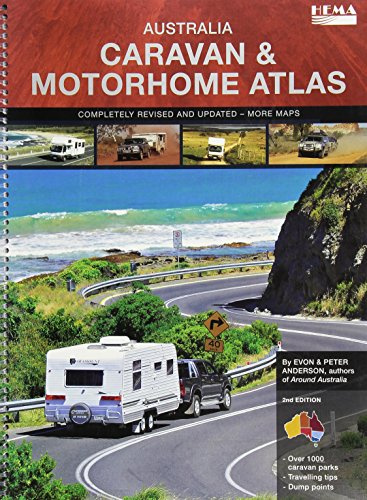 9781865005232: Australia Caravan & Motorhome Atlas. Hema Maps.