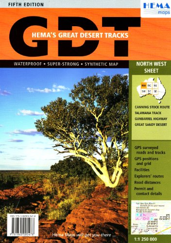 9781865005478: Australia Great Desert Tracks North-West GPS wp-N07/2012