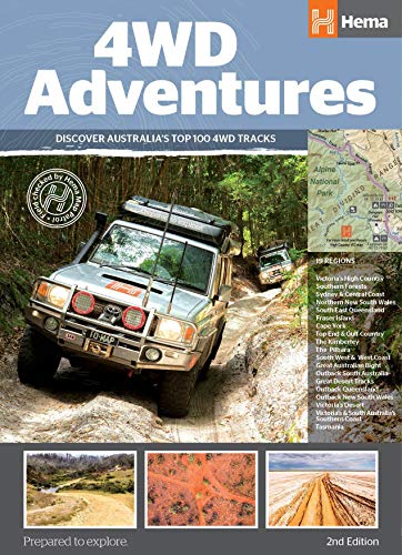 9781865006192: Australia 4WD Adventures atlas A4 spir. hema