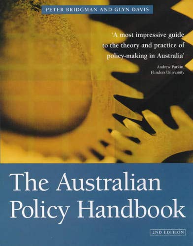 Australian Policy Handbook (9781865082608) by Bridgman, Peter; Davis, Glyn