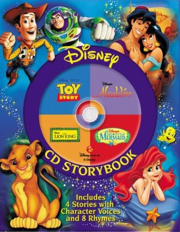 Stock image for Disney CD The Lion King, the Little Mermaid, Toy Story, Aladdin: Disney Cd Storybook (4-In-1 Disney Audio CD Storybooks) for sale by Gulf Coast Books