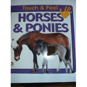 Beispielbild fr Touch and Feel: Horses and Ponies zum Verkauf von WorldofBooks