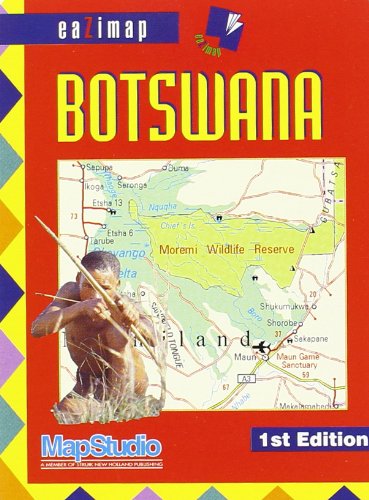 "botswana ; 1/2,55m ; eazimap" (9781868093977) by MapStudio