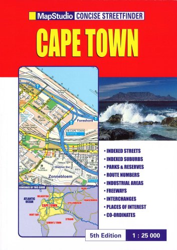 Stock image for Concise Streetfinder Cape Town: A-Z Street Maps/ Streetfinders for sale by Reuseabook