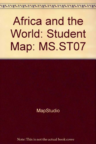 Africa and the World: Student Map: MS.ST07 (9781868097685) by [???]