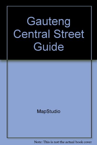 Beispielbild fr Gauteng Central Street Guide zum Verkauf von medimops