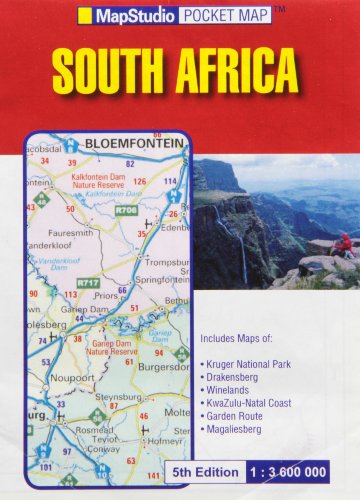 South Africa Pocket Map (9781868099351) by MapStudio