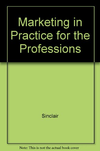 Stock image for Marketing in Practice for the Professions for sale by Chapter 1