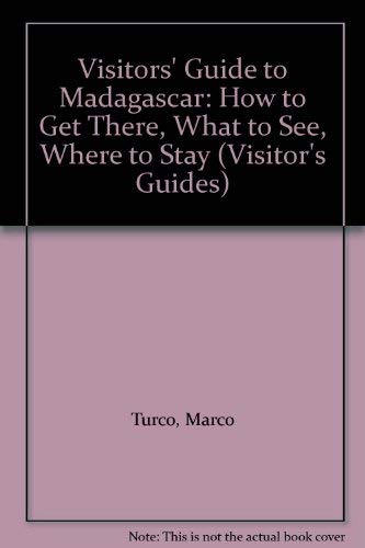 9781868125852: Visitors' Guide to Madagascar: How to Get There, What to See, Where to Stay [Lingua Inglese]