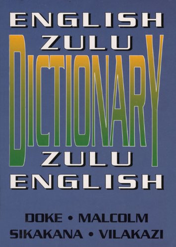 Beispielbild fr English-Zulu Dictionary zum Verkauf von Cambridge Rare Books