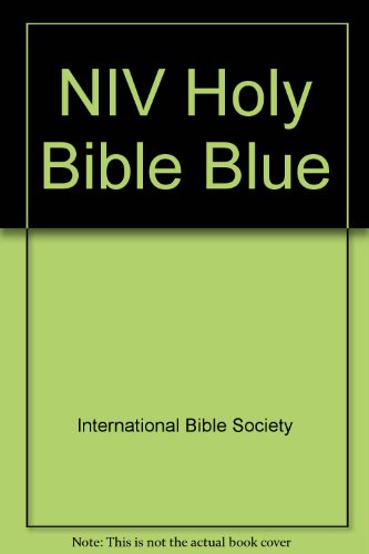 9781868238132: NIV Holy Bible Blue