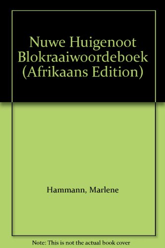 Stock image for Die Nuwe Huisegenoot Blokraai-woordeboek for sale by Chapter 1