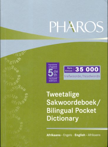 Stock image for Tweetalige sakwoordeboek / Bilingual pocket dictionary (Afrikaans and English Edition) for sale by GF Books, Inc.