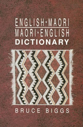 Englishâ€“Maori, Maoriâ€“English Dictionary (9781869400569) by Biggs, Bruce