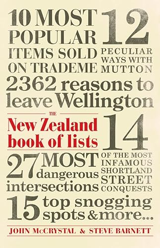 9781869419271: the-new-zealand-book-of-lists
