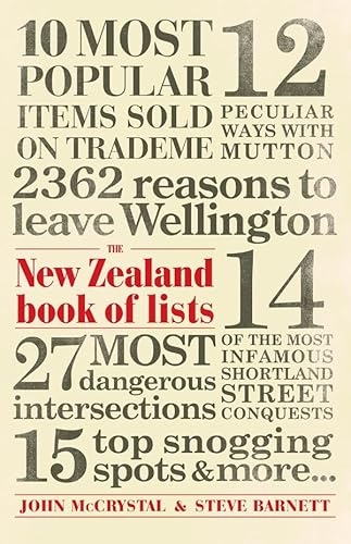 Stock image for The New Zealand Book of Lists for sale by Book Express (NZ)