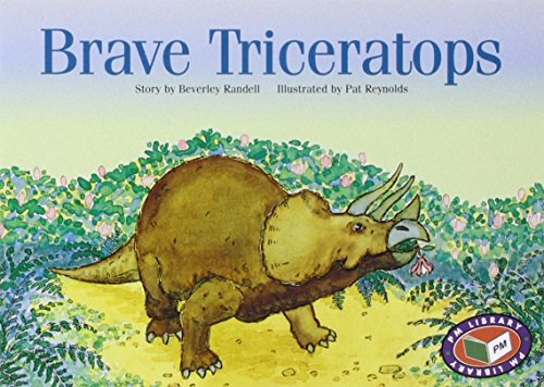 Stock image for PM Library Green Set A Fiction (X16): Brave Triceratops PM Set 1 Green Level 12 for sale by WorldofBooks