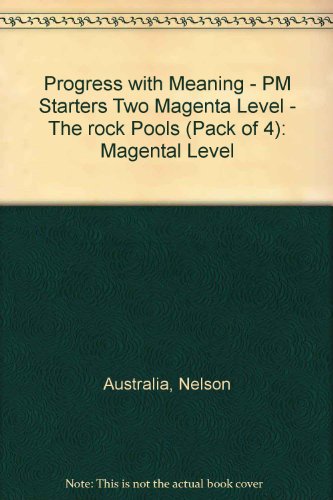 Stock image for Progress with Meaning - PM Starters Two Magenta Level - The rock Pools (Pack of 4): Magental Level for sale by Reuseabook