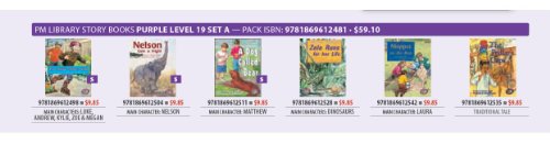 PM Storybooks: Purple Level - Set A, 6 Titles (PM Story Books) (9781869612481) by [???]
