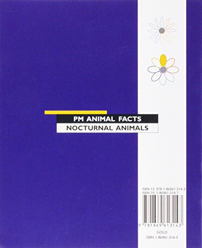 Stock image for PM Non Fiction Animal Facts Level 22 Nocturnal Animals Mixed Pack X6 Gold: Bats PM Non Fiction Animal Facts Level 22 Nocturnal Animals Gold (Pm Animal Facts) for sale by WorldofBooks
