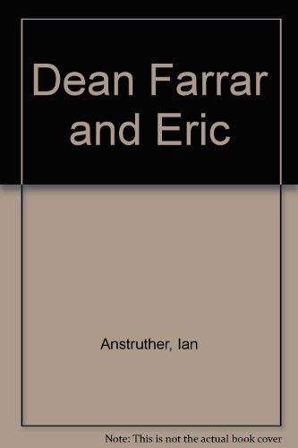 Dean Farrar and 'Eric' (9781869812195) by Anstruther, Ian; Farrar, Frederic