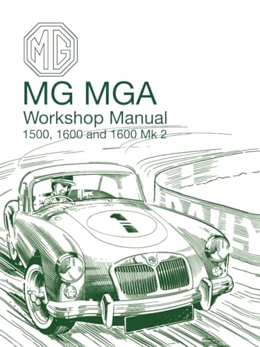 9781869826307: MG MGA Workshop Manual 1500, 1600 and 1600 Mk2: AKD600D