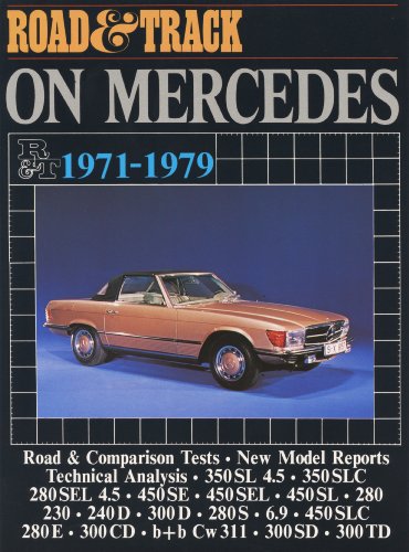 Stock image for R&T Mercedes-Benz, 1971-79 (Brooklands Books) for sale by Books From California