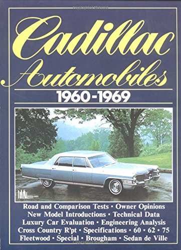 Cadillac Automobiles 1960-1969 (9781869826802) by Clarke, R. M.