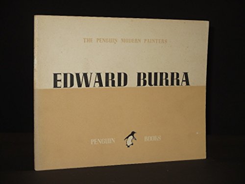 9781869827106: The Penguin Modern Painters: Edward Burra