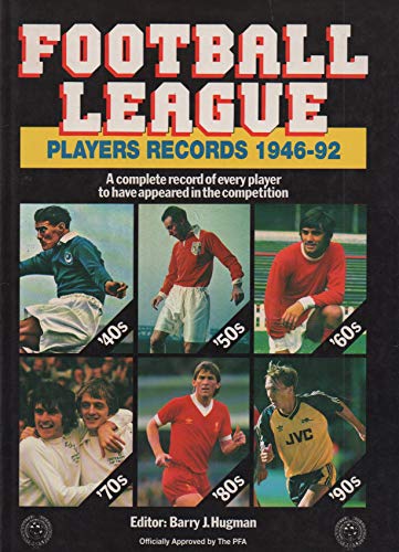 9781869833206: Football League Players Records, 1946-92