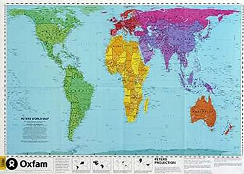 Beispielbild fr Peters World Map, Laminated zum Verkauf von Blackwell's