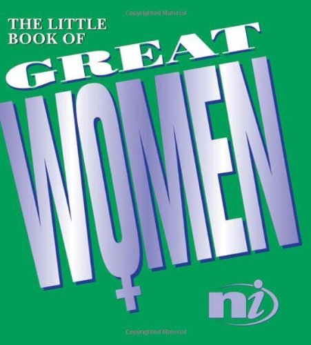 Beispielbild fr The Little Book of Great Women: Thoughts from Women Who Changed the World (Little Books) zum Verkauf von WorldofBooks