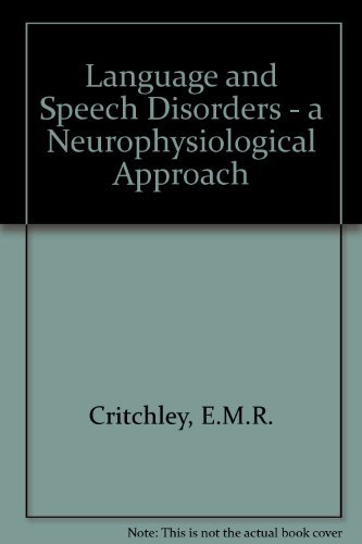9781869868703: Language and Speech Disorders: A Neurophysiological Approach