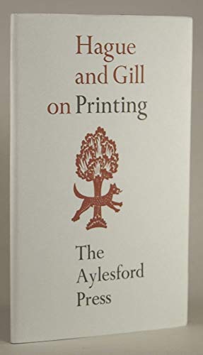 9781869955274: Hague and Gill on Printing