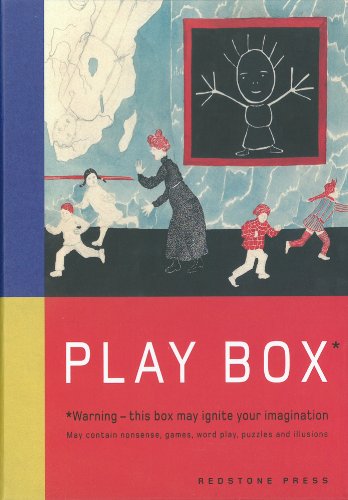 Play Box. Warning - this box may ignite your imagination. May contain nonsense, games, world play...