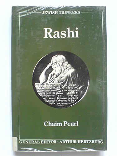Imagen de archivo de Rashi (Jewish Thinkers) a la venta por Object Relations, IOBA