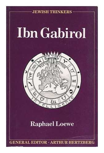 Beispielbild fr Ibn Gabirol. zum Verkauf von Henry Hollander, Bookseller
