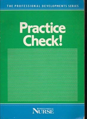 Beispielbild fr Practice Check! (The professional development series) zum Verkauf von AwesomeBooks