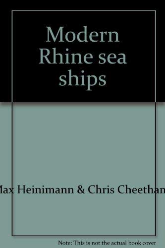 Modern Rhine Sea Ships