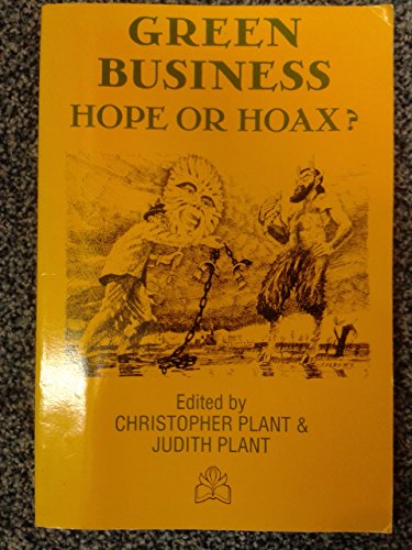 Beispielbild fr Green Business: Hope or Hoax? zum Verkauf von medimops