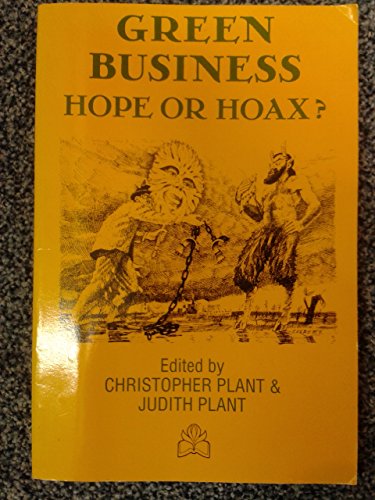 Imagen de archivo de Green Business: Hope or Hoax? a la venta por medimops