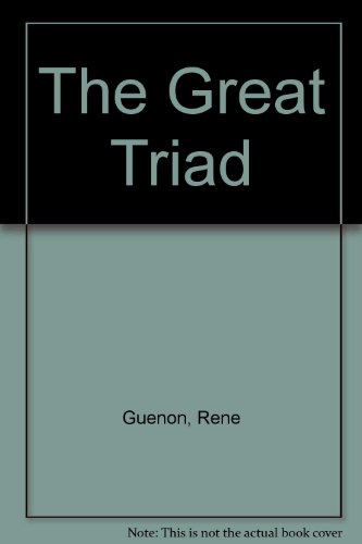 Stock image for The great triad for sale by Zubal-Books, Since 1961