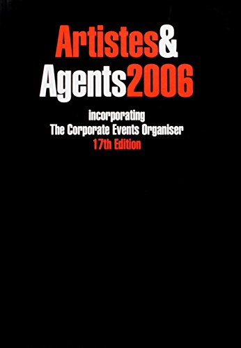 Stock image for Artistes and Agents 2005 for sale by Phatpocket Limited