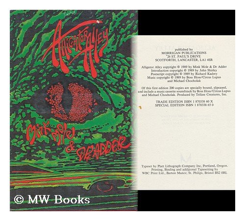 Stock image for Alligator Alley / by Mink Mole & Dr Adder for sale by Stony Hill Books