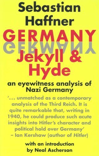 9781870352819: Germany: Jekyll and Hyde: An Eye-Witness Analysis of Nazi Germany