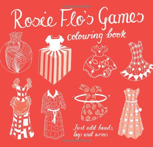 9781870375085: Rosie Flo's Games Colouring Book - red