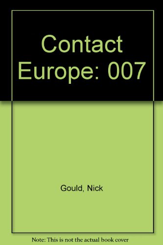 Contact Europe (9781870458382) by Gould, Nick