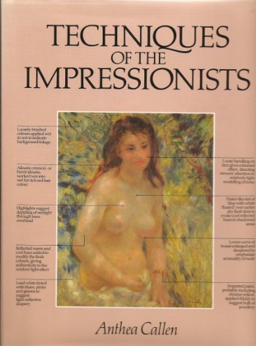 Imagen de archivo de Techniques of the Impressionists a la venta por Better World Books: West