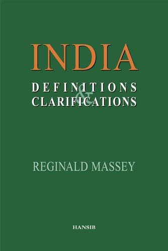 India: Definitions And Clarifications (9781870518727) by Vaz, Keith Ed