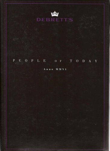 Beispielbild fr Debrett's People of Today Two Thousand and Six. (2006) zum Verkauf von WorldofBooks
